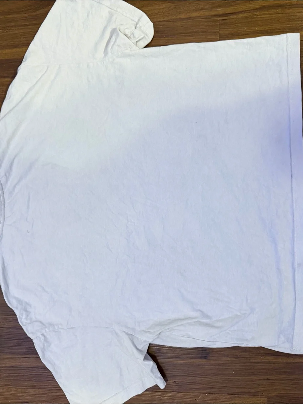 True Religion White Dog Graphic Tee with Doberman Print